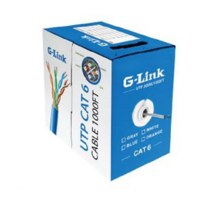 G-Link Cat-6, 1 Meter, Grey Network Cable