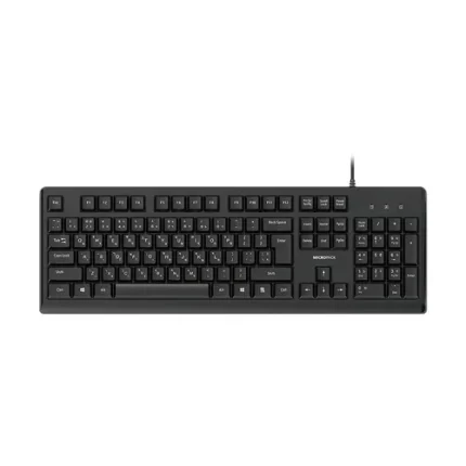 Micropack K-205 Black Wired Keyboard with Bangla