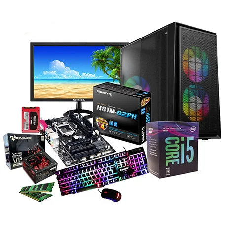 Core i5 4th Gen Desktop PC 8GB RAM 128GB SSD