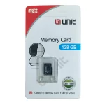 UNIT 128GB Micro SD Class 10 Memory Card