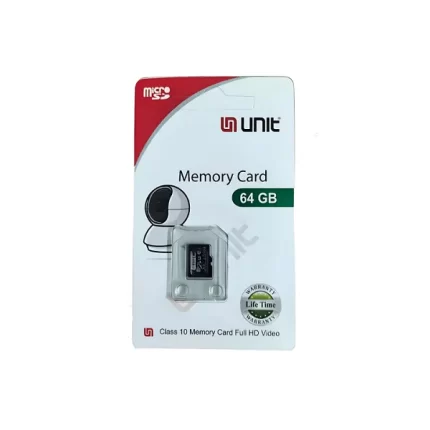 UNIT 64GB Micro SD Class 10 Memory Card